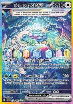Terapagos ex - Stellar Crown #170/142