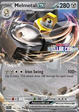 Melmetal ex Stellar Crown #105/142