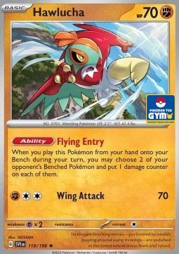 Hawlucha Southeast Asia Promos #118