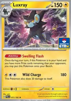 Luxray Southeast Asia Promos #071