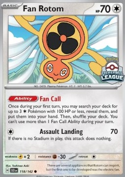 Fan Rotom Southeast Asia Promos #118