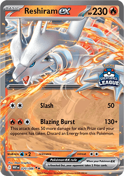 Reshiram ex - Southeast Asia Promos #020
