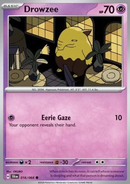 Drowzee - Shrouded Fable #016/64