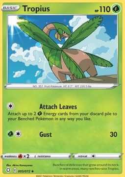 Tropius - Shining Fates #5/72
