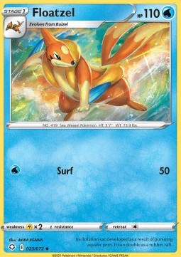 Floatzel - Shining Fates #23/72