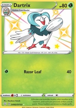 Dartrix Shining Fates #2/72