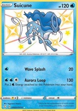 Suicune - Shining Fates #sv022/72