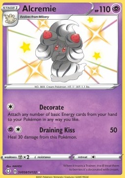 Alcremie - Shining Fates #sv058/72