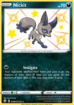 Nickit Shining Fates #81/72