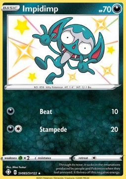 Impidimp - Shining Fates #sv083/72