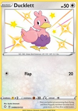 Ducklett - Shining Fates #sv095/72