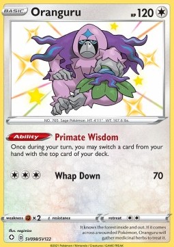 Oranguru - Shining Fates #98/72