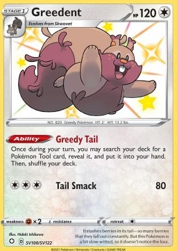 Greedent - Shining Fates #100/72
