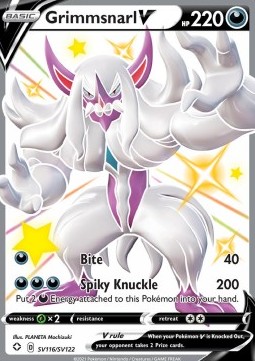 Grimmsnarl V - Shining Fates #sv116/72