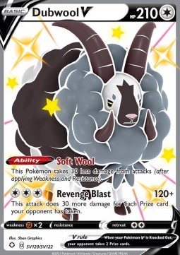 Dubwool V - Shining Fates #120/72