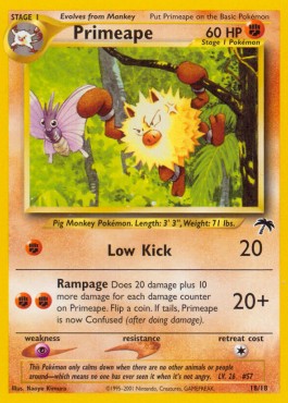 Primeape - Southern Islands #18/18