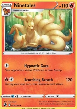 Ninetales - Silver Tempest #018/195
