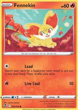 Fennekin - Silver Tempest #025/195