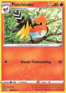 Fletchinder - Silver Tempest #028/195