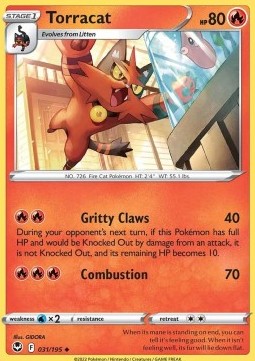 Torracat - Silver Tempest #031/195