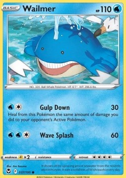 Wailmer - Silver Tempest #037/195