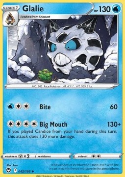 Glalie - Silver Tempest #042/195