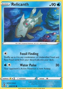 Relicanth - Silver Tempest #044/195