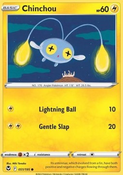 Chinchou - Silver Tempest #051/195