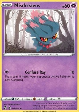 Misdreavus - Silver Tempest #062/195