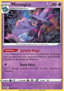 Mismagius - Silver Tempest #064/195