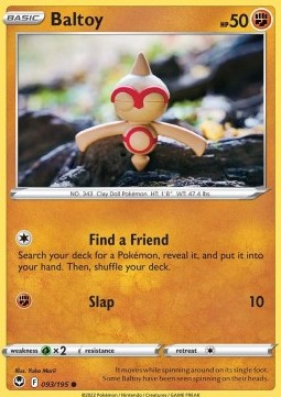 Baltoy - Silver Tempest #093/195
