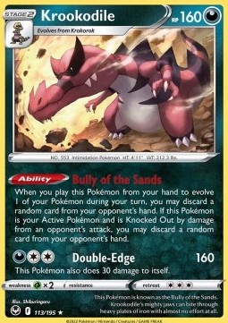 Krookodile - Silver Tempest #113/195