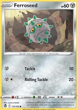 Ferroseed - Silver Tempest #121/195