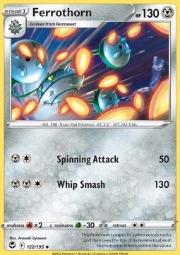 Ferrothorn - Silver Tempest #122/195