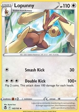 Lopunny - Silver Tempest #145/195