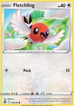 Fletchling - Silver Tempest #150/195