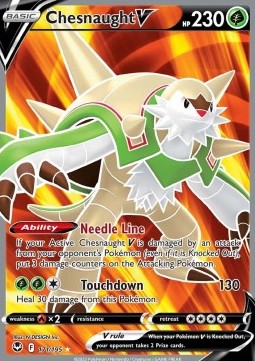 Chesnaught V - Silver Tempest #171/195