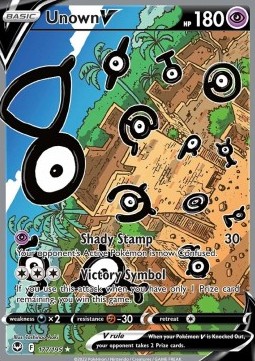 Unown V - Silver Tempest #177/195