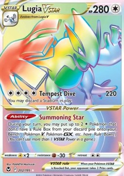 Lugia VSTAR - Silver Tempest #202/195