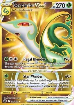 Serperior VSTAR - Silver Tempest #211/195
