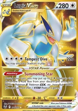 Lugia VSTAR - Silver Tempest #212/195