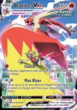 Blaziken VMAX - Silver Tempest #15/195
