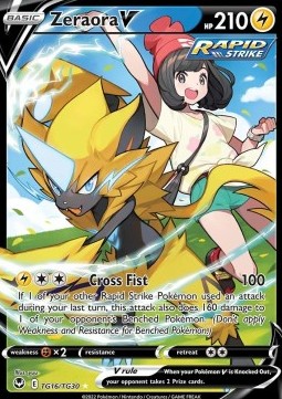 Zeraora V - Silver Tempest #16/195