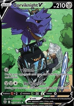 Corviknight V - Silver Tempest #18/195