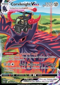 Corviknight VMAX - Silver Tempest #19/195