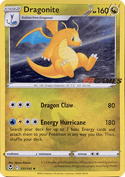 Dragonite Silver Tempest #131/195