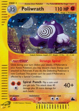 Poliwrath - Skyridge #24/144
