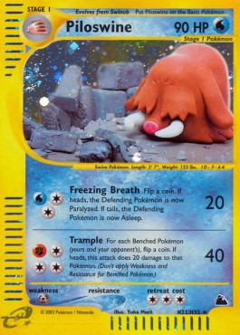 Piloswine - Skyridge #22/144