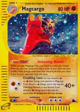 Magcargo Skyridge #17/144