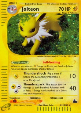 Jolteon - Skyridge #12/144